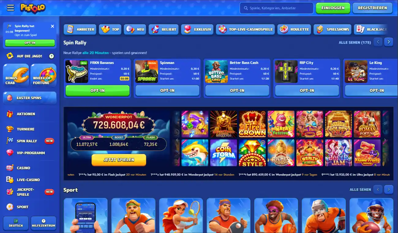 Pistolo Casino Deutschland